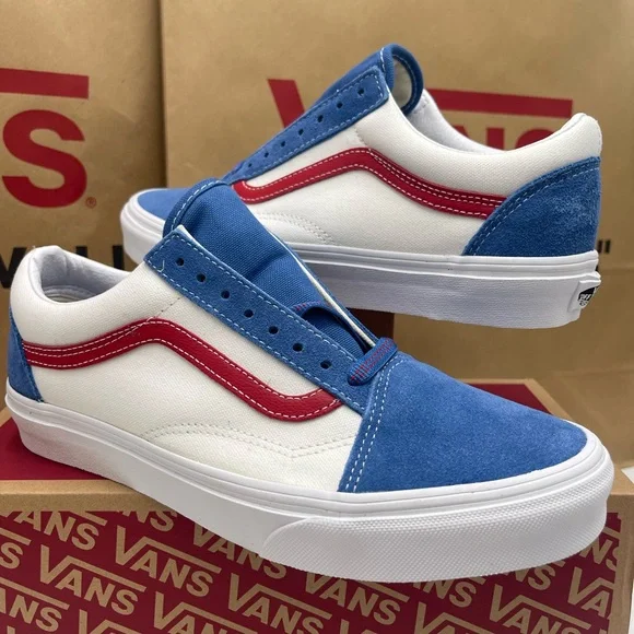 Vans Men’s Old Skool (SportPop) Vallartabl/Red SneakersVN0A38G19XG1
